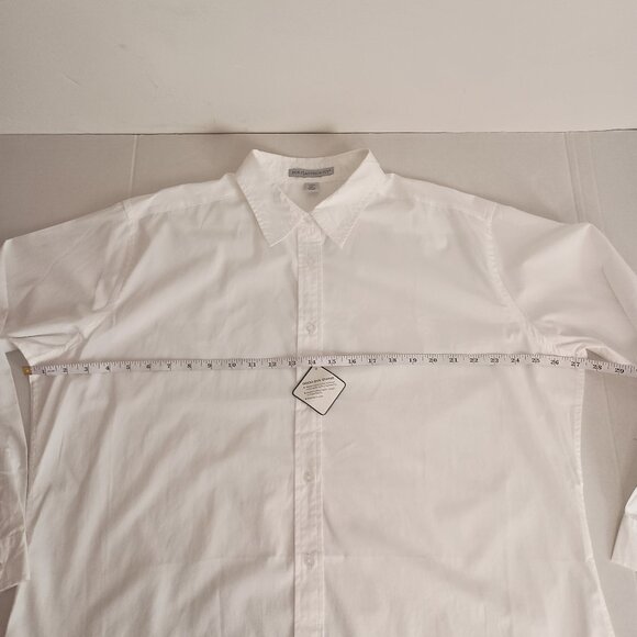 Port Authority Women’s White Button Up Shirt Size XXL NWT - Picture 13 of 16